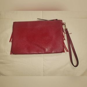 Victoria's Secret Love Victoria On The Fringe Night Out Wristlet Clutch Purse